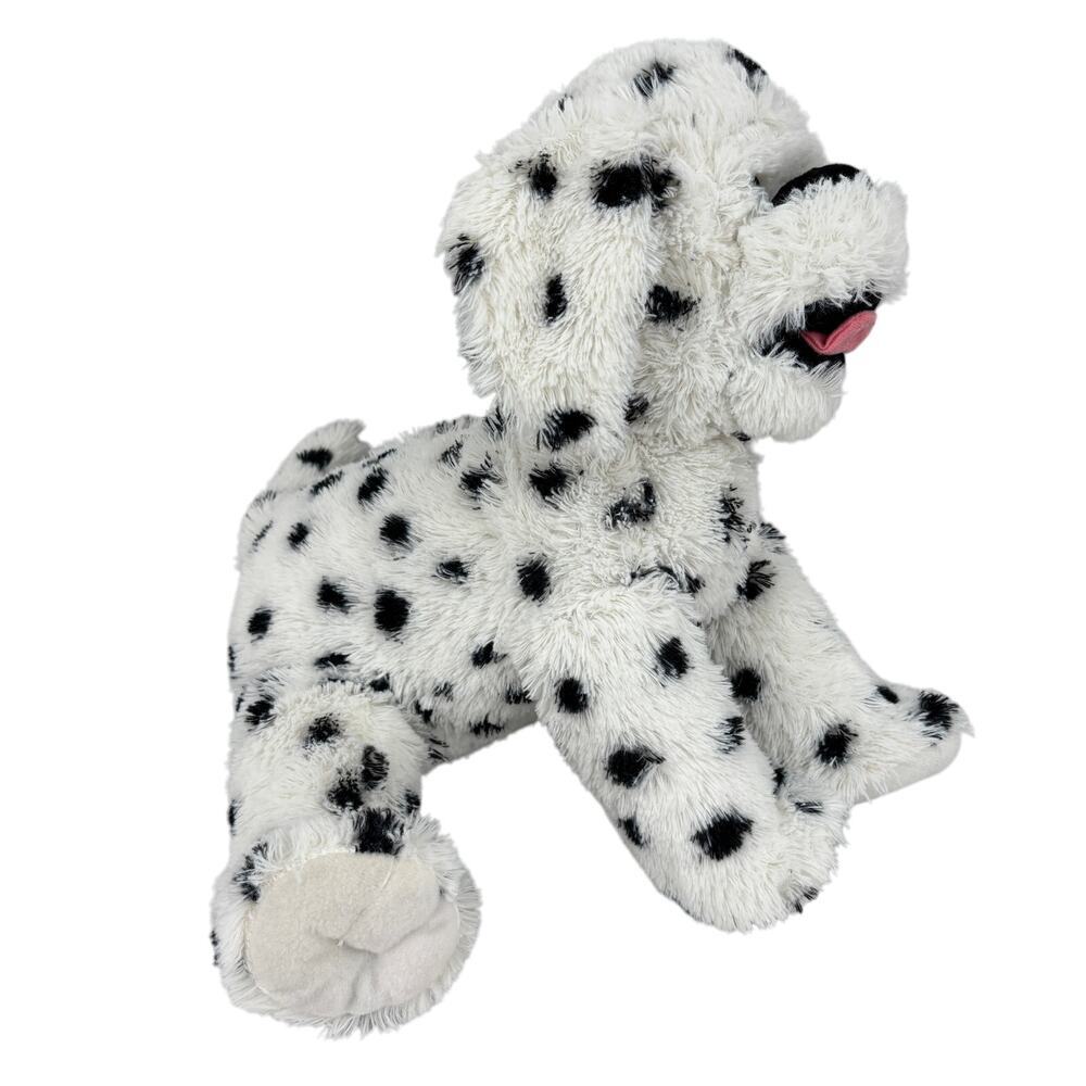 Bear Factory‎ Dalmatian Puppy Dog Plush White Black Spots Stuffed Animal 15 Inch